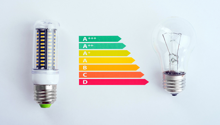 LED light bulb energy calculator